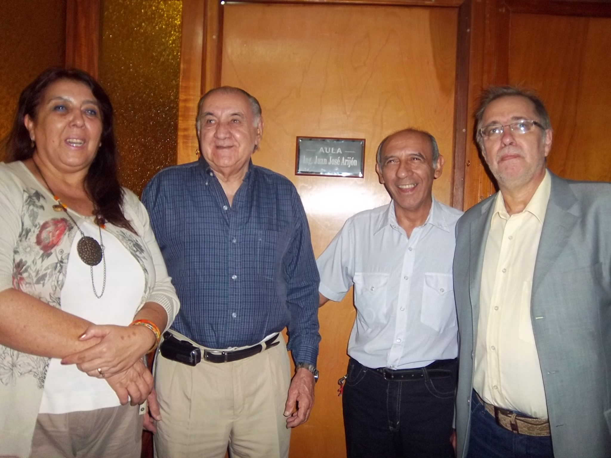 Ing. Zunilda Sosa; Ing Juan Jose Arijon;Ing Ramon Enique Gomes; Ing. Eduardo Soracco